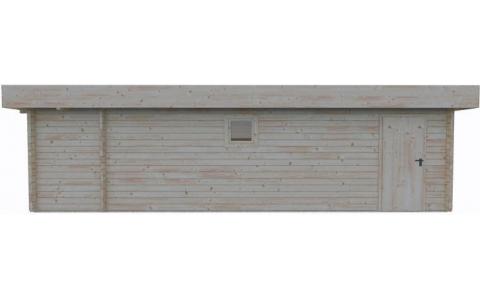 Garaż drewniany - MARCEL 420x890 33,3m2