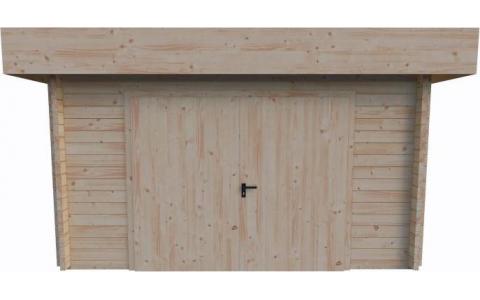 Garaż drewniany - MARCEL 420x890 33,3m2
